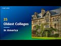 Journey Through Time: The 25 Oldest College in America