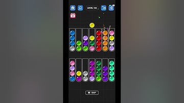Ball Sort Puzzle Level 144 | Ball Sort Puzzle - Color Game