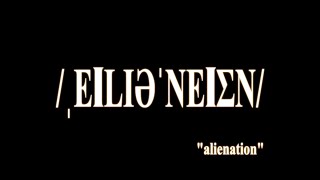 Alienation a film by Andrew Barrett and Eduvie Oseragbaje