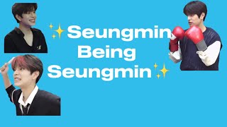 Seungmin being Seungmin