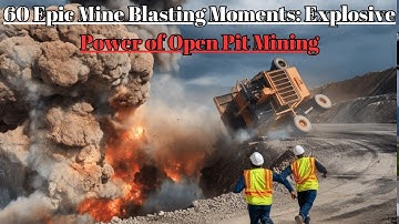 60 Epic Mine Blasting Moments: Explosive Power of Open Pit Mining