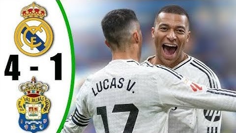 Real Madrid vs Las Palmas 4-1 - All Goals & Highlights - 2025