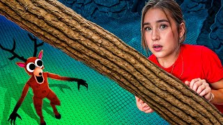 Je CRÉE une BASE pour SURVIVRE 99 NUITS dans la FORÊT 🌲 (Roblox) screenshot 3