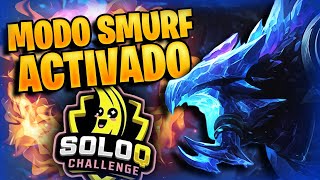 ¿El MEJOR CAMPEÓN para SUBIR ELO en una SMURF? ¡Vaya CARRAZO! #SoloQChallenge2020