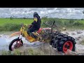 Tractor Kubota Tricycle Work !