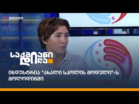 ინდუსტრია \"ახალი სკოლის მოდელი\"-ს მოლოდინში