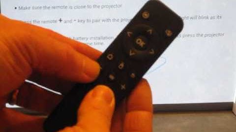 iOCHOW IO2 ミニピコプロジェクターのビデオレビュー