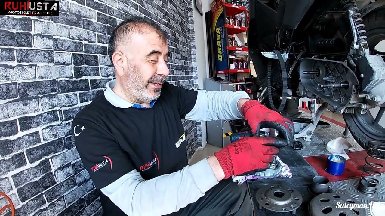 ÇİNMALI EN ŞANSLI SCOOTER/MAX-T-150 VARYATÖR BAKIMI/PÜF NOKTALAR