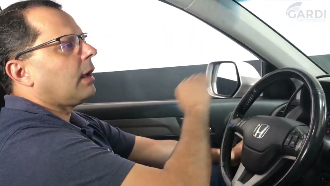 Detail of the ABS braking system on the Honda CR-V. - YouTube