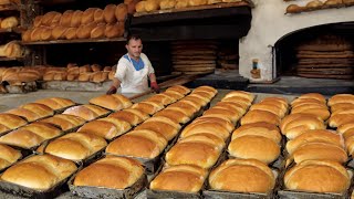 Экстремальный турецкий хлеб! Легендарный большой, закваска и не черствый!