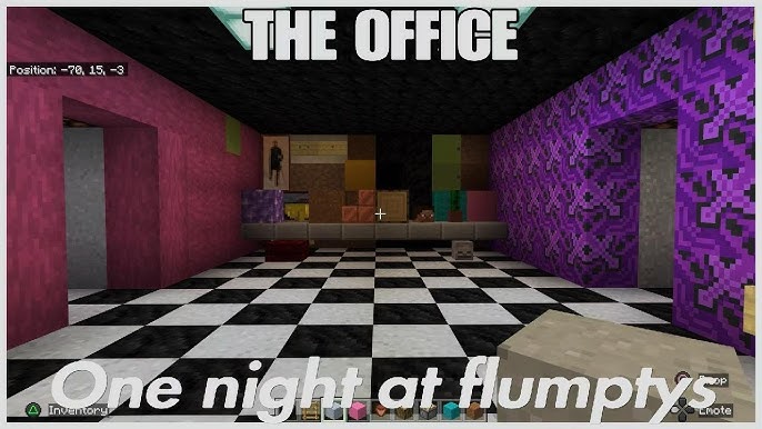 One Night at Flumpty's 3 (ONaF 3) Minecraft Map