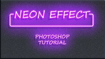 How to Create a Glowing Neon Text Effect in Photoshop 2023 #photoshoptutorial
