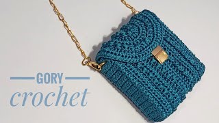 شنطه كروشيه كروس سهله للمبتدئين/Crochet bag/Bolso de crochet/Bolsa de crochê/Tas rajutan