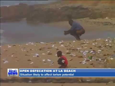 OPEN DEFECATION AT LA BEACH