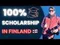 Fulfill your dream  study in finland with 100 scholarship  study in finland 