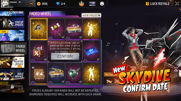 New Skydive Event (Confirm Date) 💥🤯| New Lol Emote In Free Fire | Free Fire New Event | Ff New Event