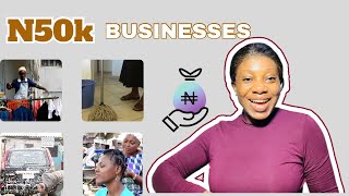 Top 10 Most PROFITABLE SMALL BUSINESS Ideas To Start With Zero-50k In Nigeria