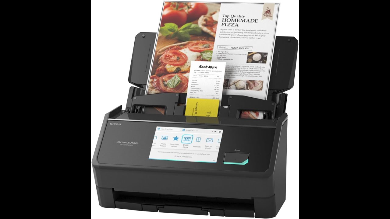 Review:  ScanSnap iX2500 - High-Speed Cloud-Enabled Document Scanner