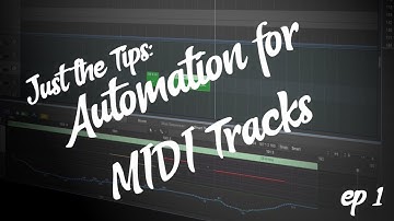 Automation for MIDI tracks