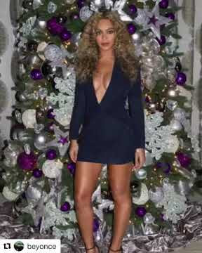 Beyoncé's merry Christmas
