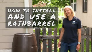 How to Install and Use a Rainbarrel