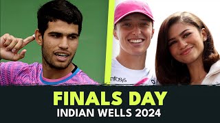 FINALS DAY: Behind-The-Scenes As Carlos Alcaraz & Iga Swiatek Win The Indian Wells 2024 Titles