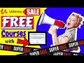 Udemy FREE Courses Certificate | UDEMY | Udemy FREE courses