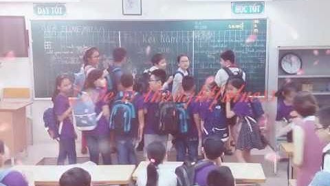 Lễ tổng kết và chia tay tập thể lớp 5A Trường TH Nguyễn Bá Ngọc số 2 ngõ Hàng Chỉ phường Hàng Gai