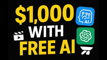 How to Make Your First $1,000 Online Using FREE AI Tools