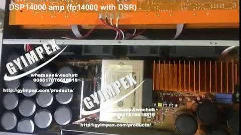 (DSP14000 )FP14000 switching DSP power amplifier