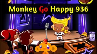 Monkey Go Happy Stage 936 - 4K - Walkthrough - A Pencilkids Game
