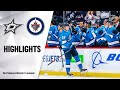 NHL Highlights | Stars @ Jets 11/10/19