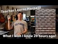 Music Teacher Learns Harpejji - 20 hrs in... What I wish I knew in the beginning