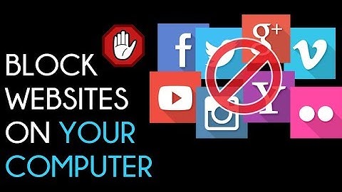 How to block any website without software