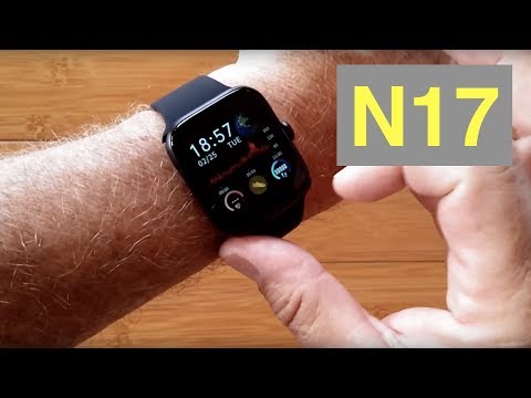 RUNDOING N17 (NY17) Ultra-Thin Multi-Sport Apple Watch Shaped IP68 Smartwatch: Unboxing and 1st Look