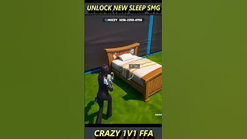 UNLOCK NEW SLEEP SMG IN CRAZY 1V1 FFA ALL GUNS AND RIDES By hozzy Fortnite Creative
