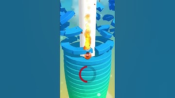 stack ball 🏀⚽ #stackball #stack #stackballgame #gaming #gameplay