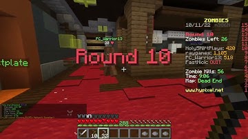 Hypixel Zombies Dead End | Minecraft Hypixel Zombies Games