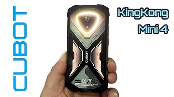 CUBOT KingKong Mini 4 - Mini Rugged Phone ( Unboxing and Hands-On )