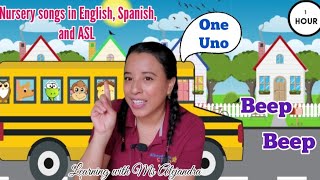 Learn Songs Colors Count And More In English Spanish And Asl With Ms Alejandra