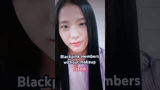 BLACKPINK 🖤💖 members with makeup 💄 vs without makeup 💄 #blackpink #music #subscribe #kpop