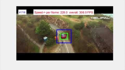 Turbo BACF for aerial video tracking.