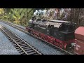 Modelleisenbahn von Märklin in Spur 1 als Gartenbahn mit schönen Dampflokomotiven