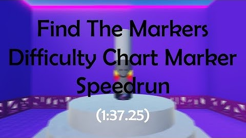 Find The Markers - Difficulty Chart Marker Speedrun (1:37.25)