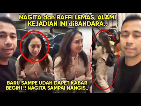 BARU SAMPAI PARIS.. KEJADIAN MENYEDIHKAN SUDAH HARUS diALAMI Nagita Slavina Dan Raffi diBANDARA