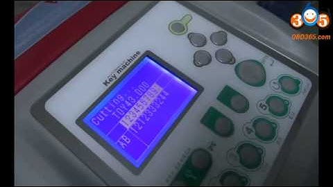 How to use Automatic V8 /X6 to make key without original keys