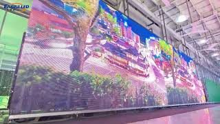 63PCS EA1000TOR P5.2 Outdoor Transparent Screens for France | EagerLED LED  Workshop Aging Test