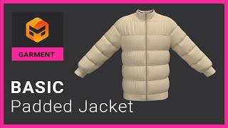 [Basic Garment] Padded Jacket