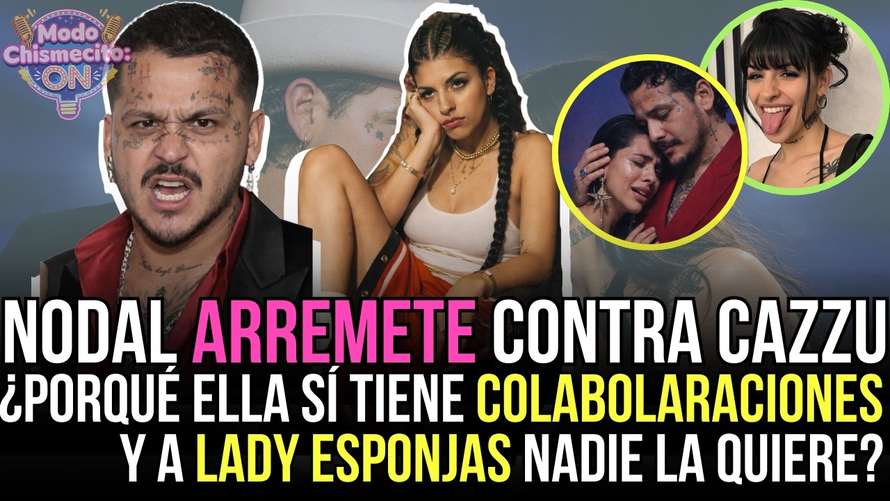 ¡ESCANDALO! 🔥😱 el NOPAL y sus patadas de ahogado ¿Le RECRIMINA a Cazzu sobre Belinda y Bad Bunny?