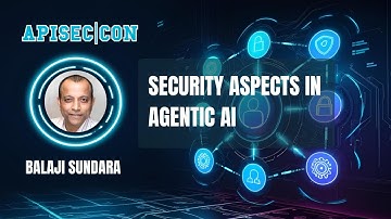 Security aspects in Agentic AI | Balaji Sundara